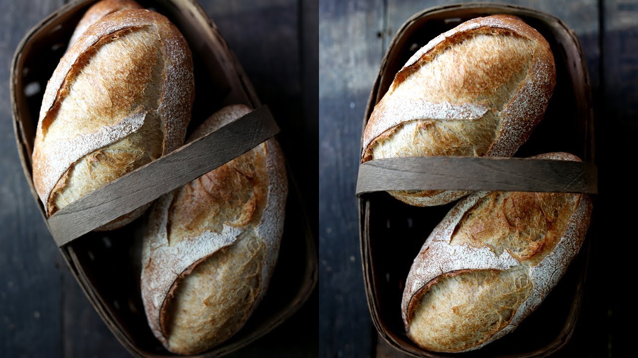 [냉장고 발효] 구수한~ 르방 캉파뉴 만들기( Pain de Campagne with ﻿the overnight ferment method)｜샌드위치빵, 식사빵
