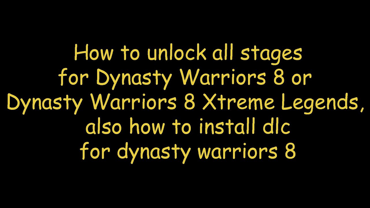 How to combine dw8 with dw8xl and how to install dlc on playstation store PS3