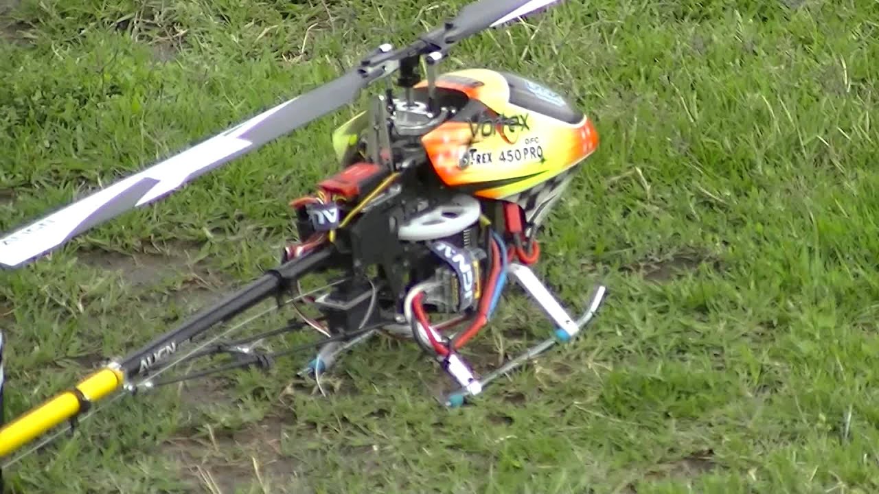 Roberts trex 450 Sport 3D flight