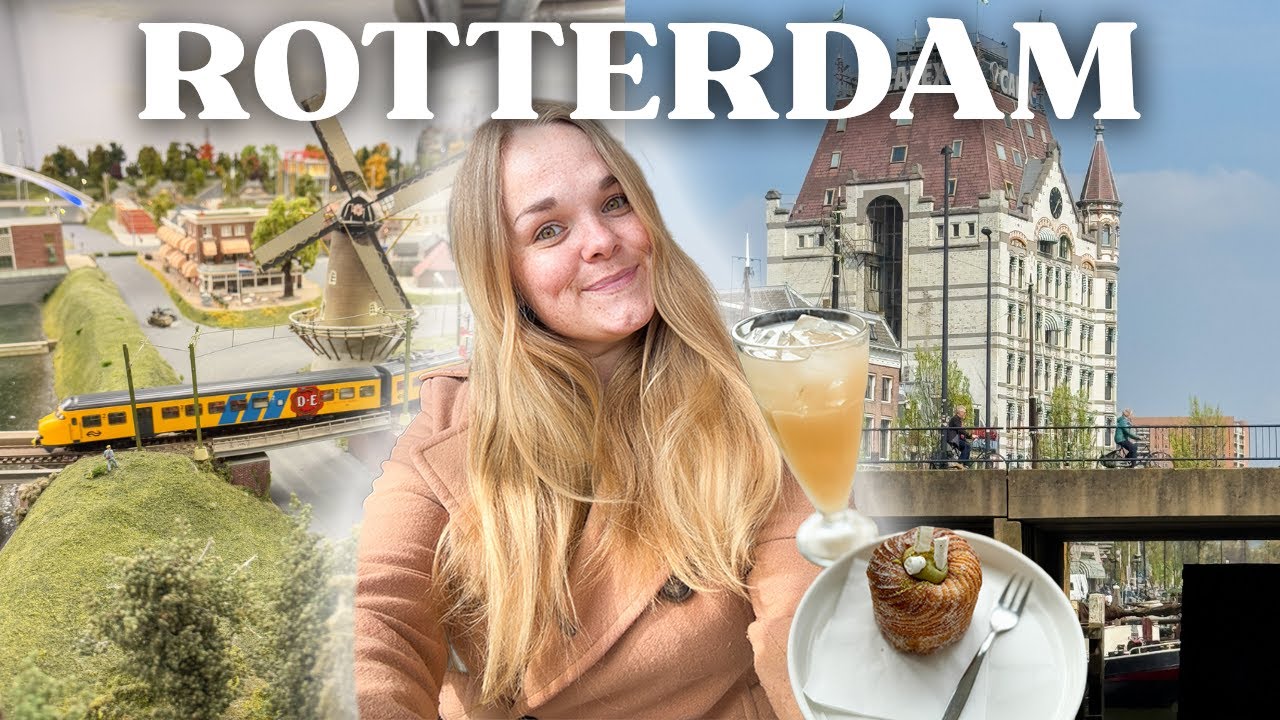 Spend the day in Rotterdam with me | Netherlands travel vlog