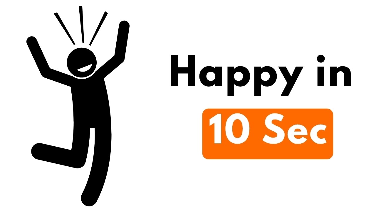 5 способов мгновенного счастья, которые можно применить за 10 секунд (Психология)