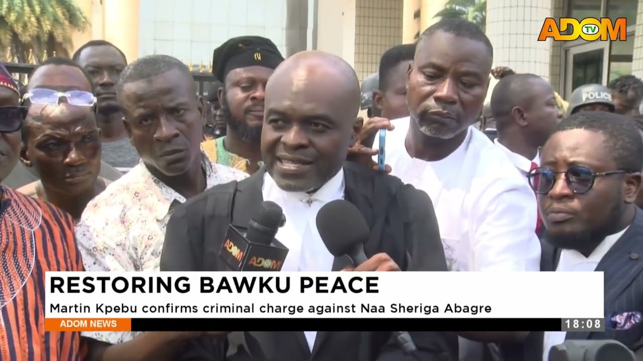 RESTORING BAWKU PEACE: Martin Kpebu confirms criminal charge against Naa Sheriga Abagre (26-01-26)