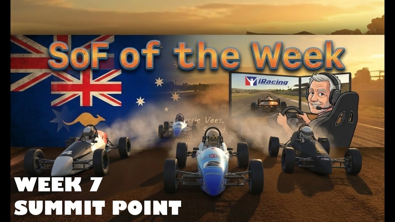 SoF of the week. iRacing Formula Vee Week 7 Summit Point