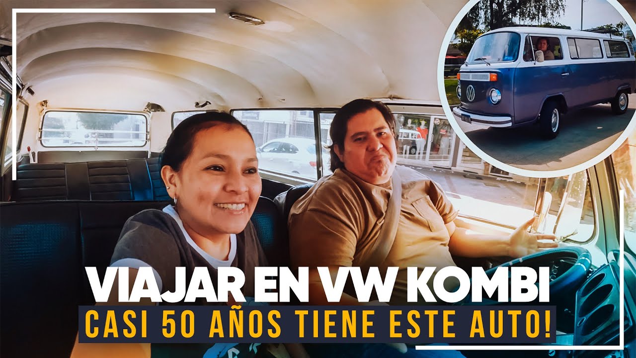 ¿Cómo es viajar en una Volkswagen Combi de 1973?