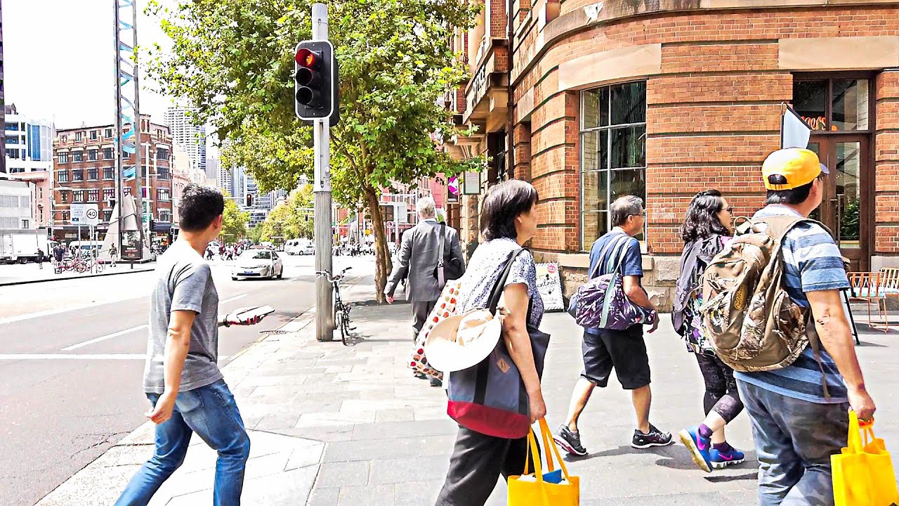 Walking SYDNEY : Powerhouse Museum To Central Railway Station - Sydney Australia 🇦🇺