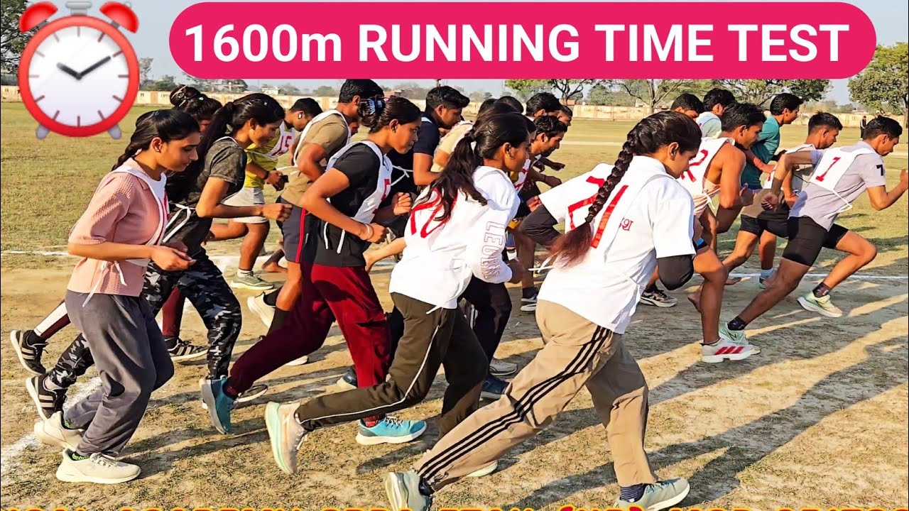 1600m Running Test Result | 1600m Running Time Kitna Aaya | GB Pant Stadium Physical Test Full Guide
