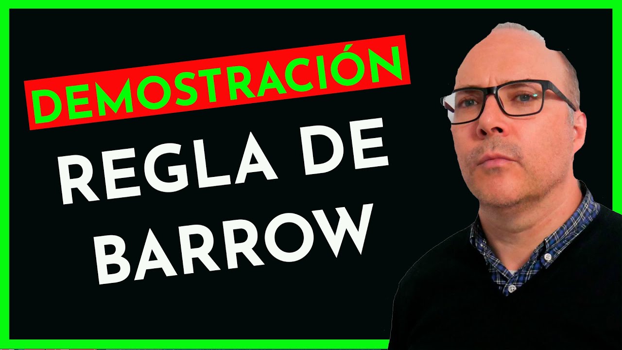 ⭐️ INTEGRALES, REGLA de BARROW, Demostración paso a paso, muy entendible