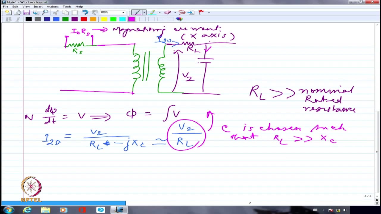 Transformer equivalent circuit parameter determination