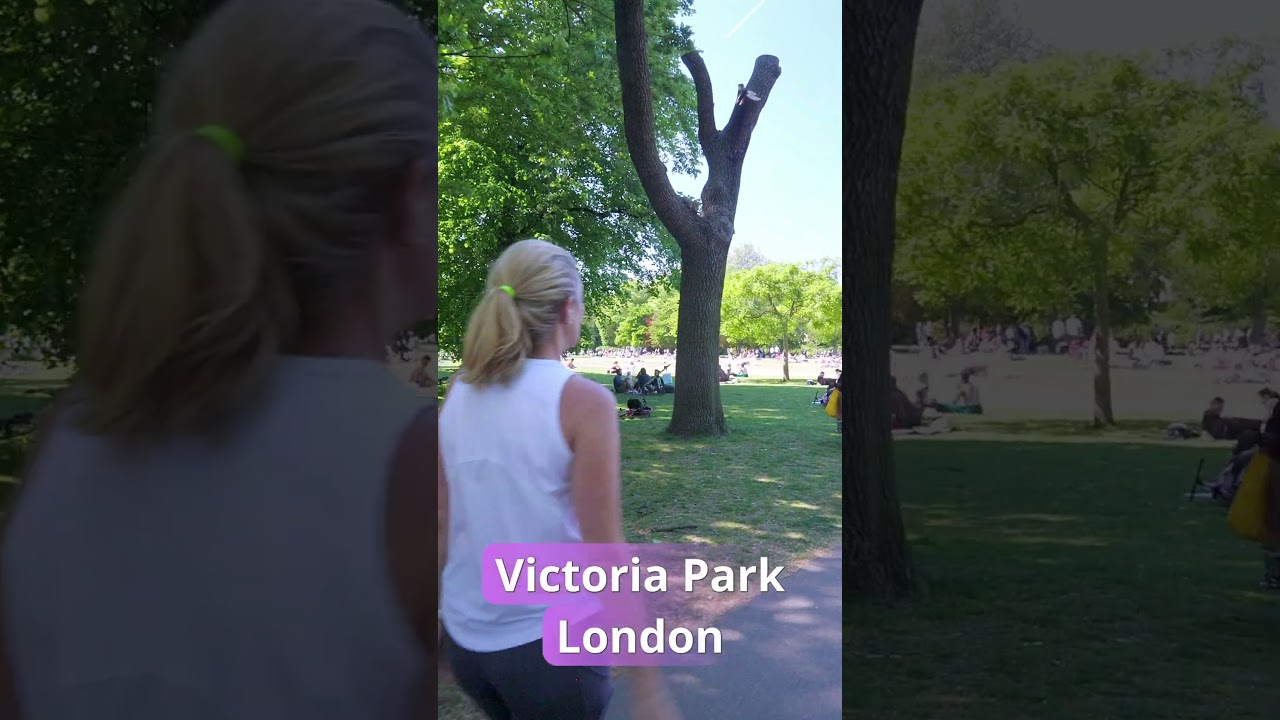 🇬🇧 Victoria Park London Perfect Day Out #travel #tourist#london #LondonParks #VictoriaPark #shorts