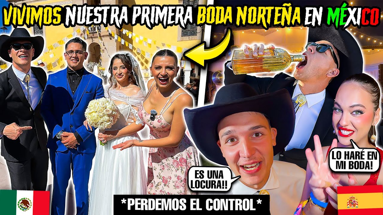 VIVIMOS NUESTRA PRIMERA BODA NORTEÑA en MÉXICO😱🇲🇽 **SE SALE DE CONTROL**