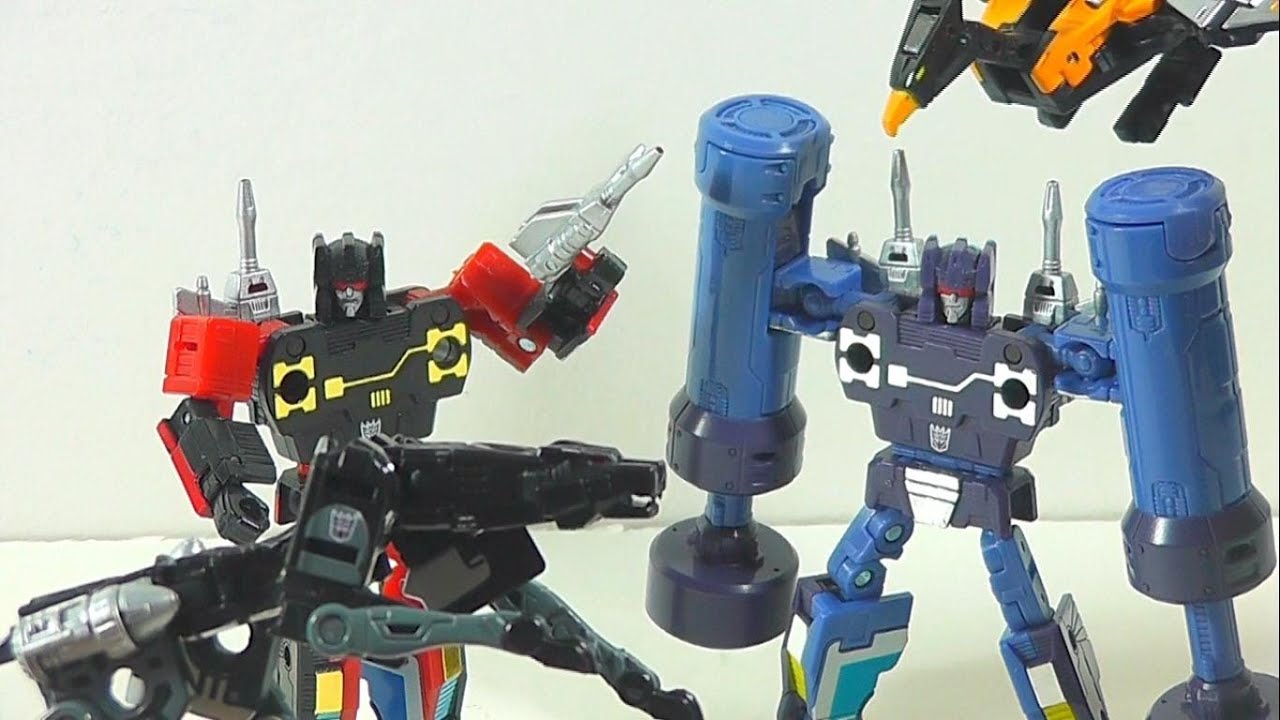 TRANSFORMERS MASTERPIECE 15 Y 16 CASSETTRONS EN ESPAÑOL