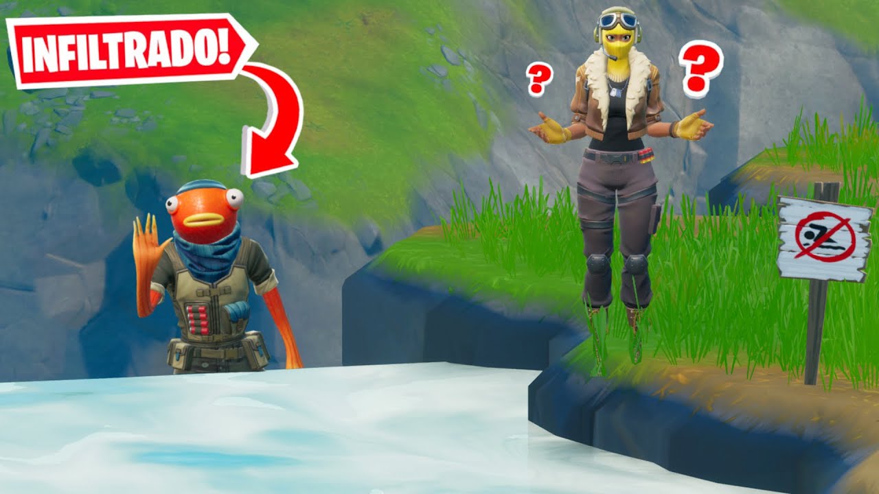 ME INFILTRO EN UN ESCONDITE DE @YouTubeGiova EN FORTNITE PERO HACE TRAMPA 🤣🤫