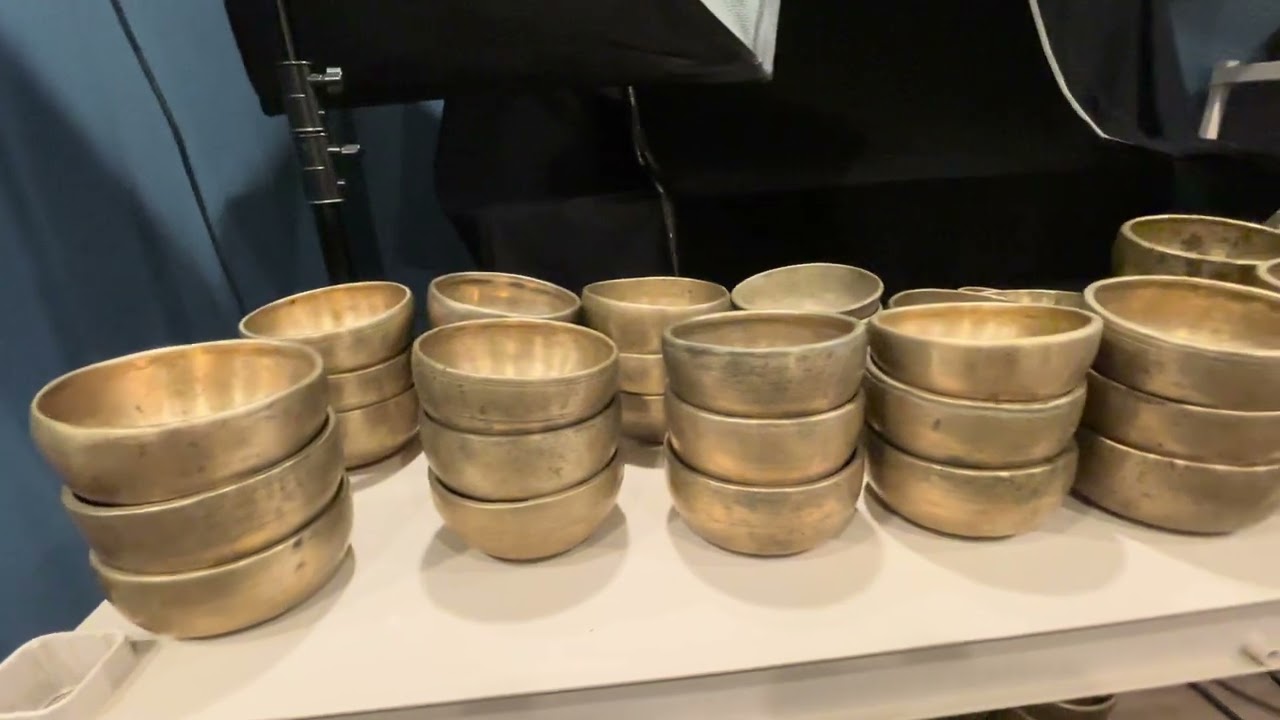 Behind the scenes at Singing Bowl Museum. How I record the best singing bowls in the world