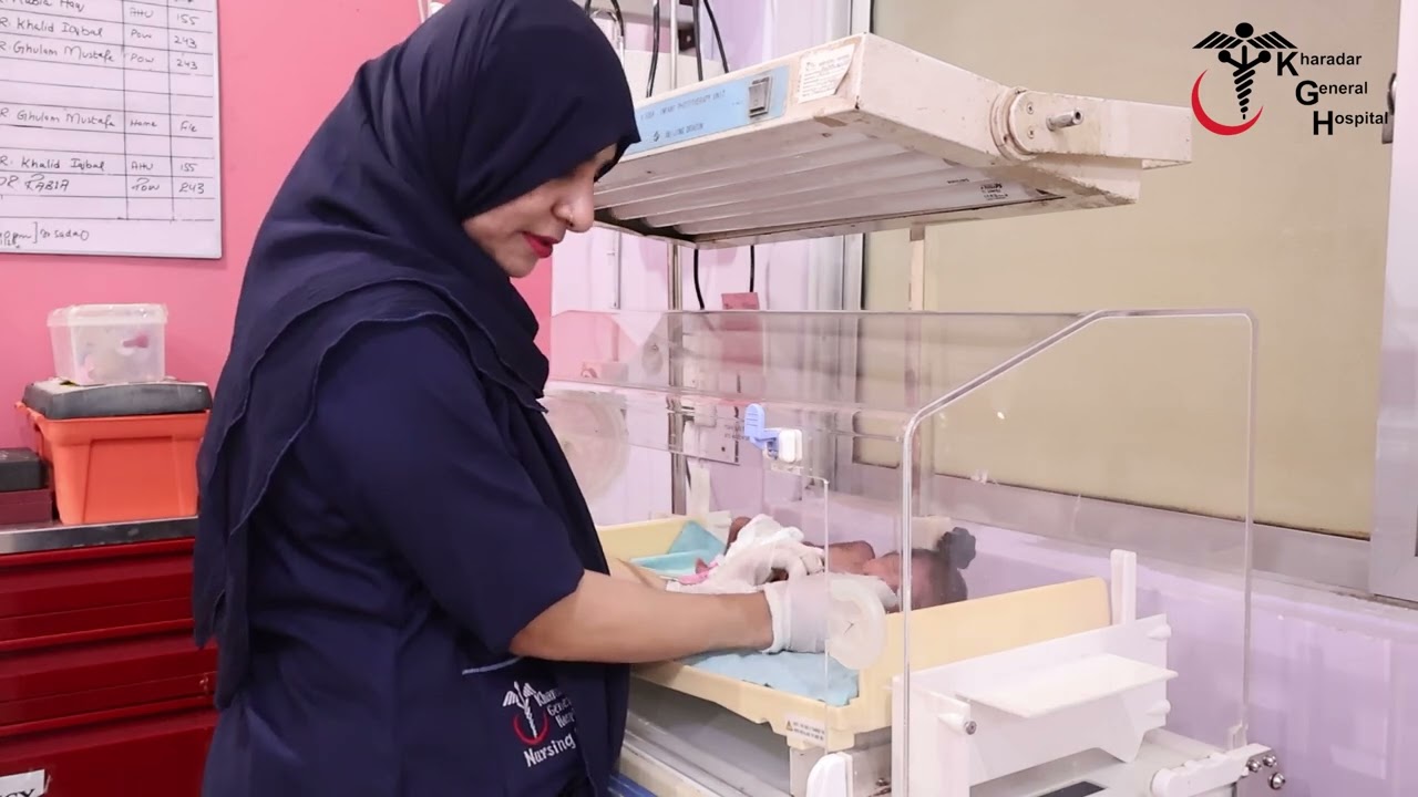 Congratulations to the NICU team at Kharadar General Hospital for successfully caring for Baby Alina