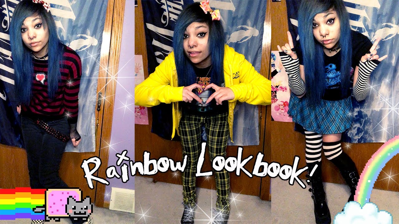 Rainbow Scene/Alt Lookbook || Bella Boo
