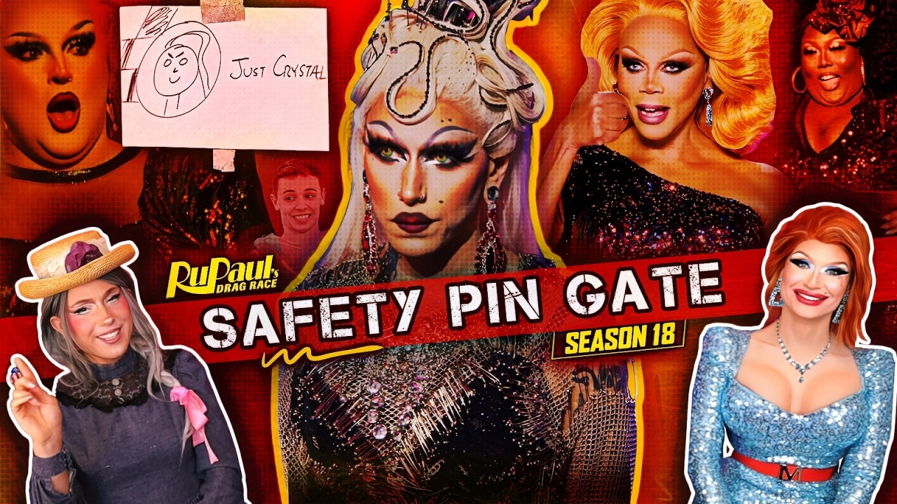 Season 18 Safety Pin Design sweeps 'Who Should Go Home Tonight?' | RuPaul's Drag Race