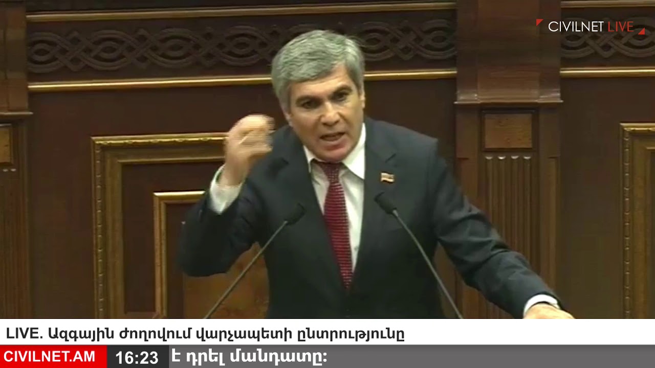Մտածե՛ք էս երկրի մասին քվեարկության կոճակը սեղմելիս․ Արամ Սարգսյան