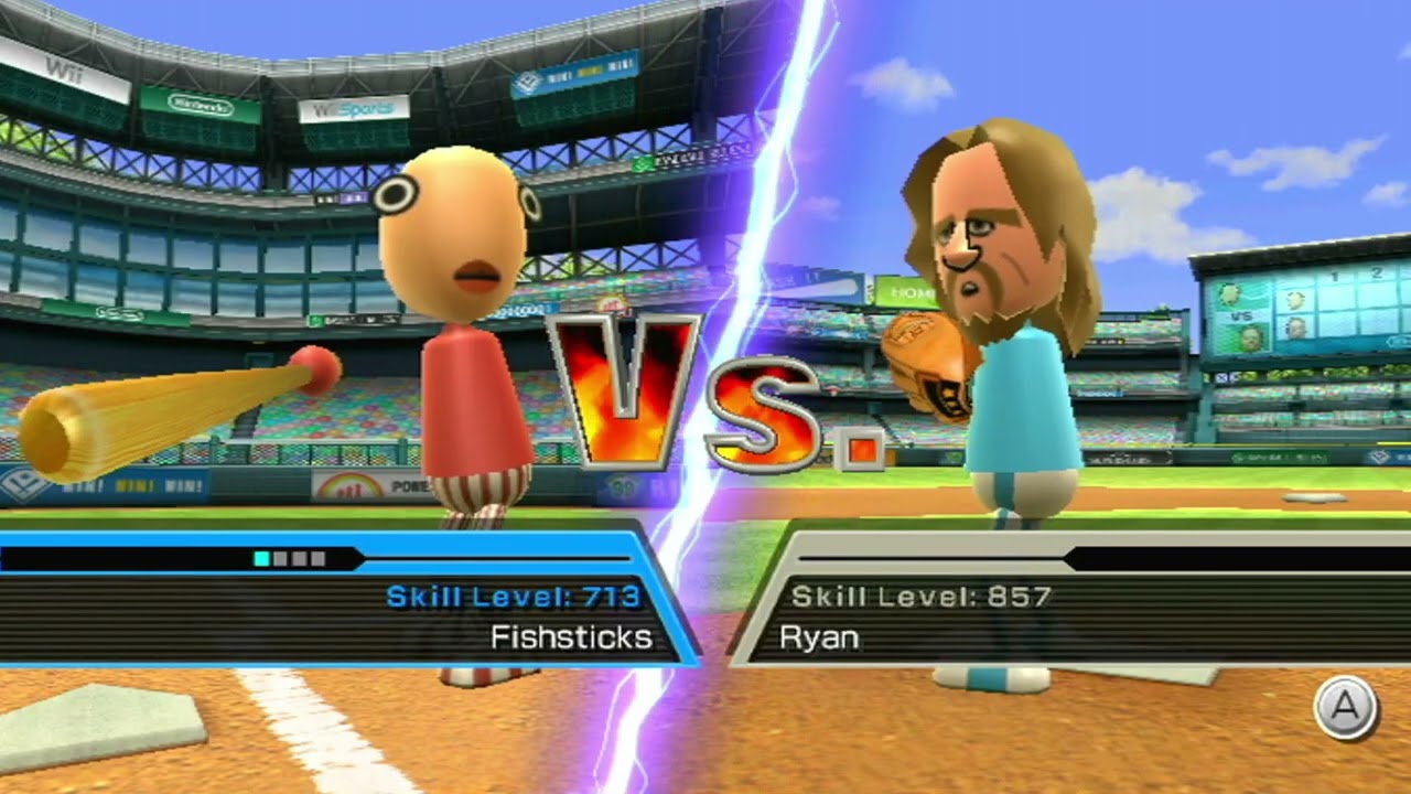 Wii Sports Baseball Got Slightly Interesting