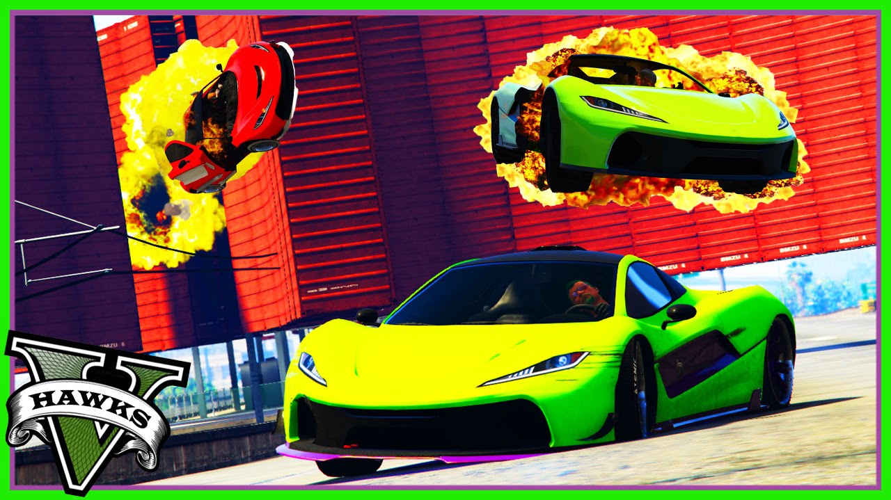 GTA Online My Custom PC Race's With Hike n Team GEO (Grand Theft Auto 5 Race Links)