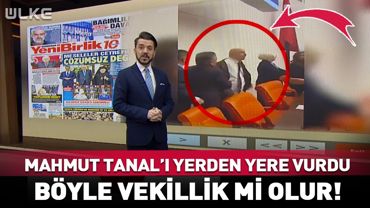 Mahmut Tanal'ı Sözleriyle Yerden Yere Vurdu! Meclis'te Gergin Anlar...