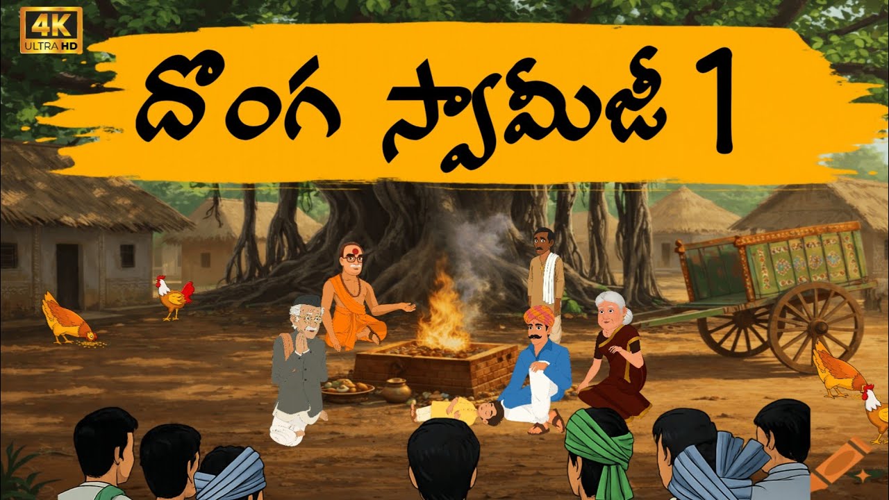 Telugu Stories - దొంగ స్వామీజీ | Moral Stories in Telugu | Neethi Kathalu | Kotha Kathalu