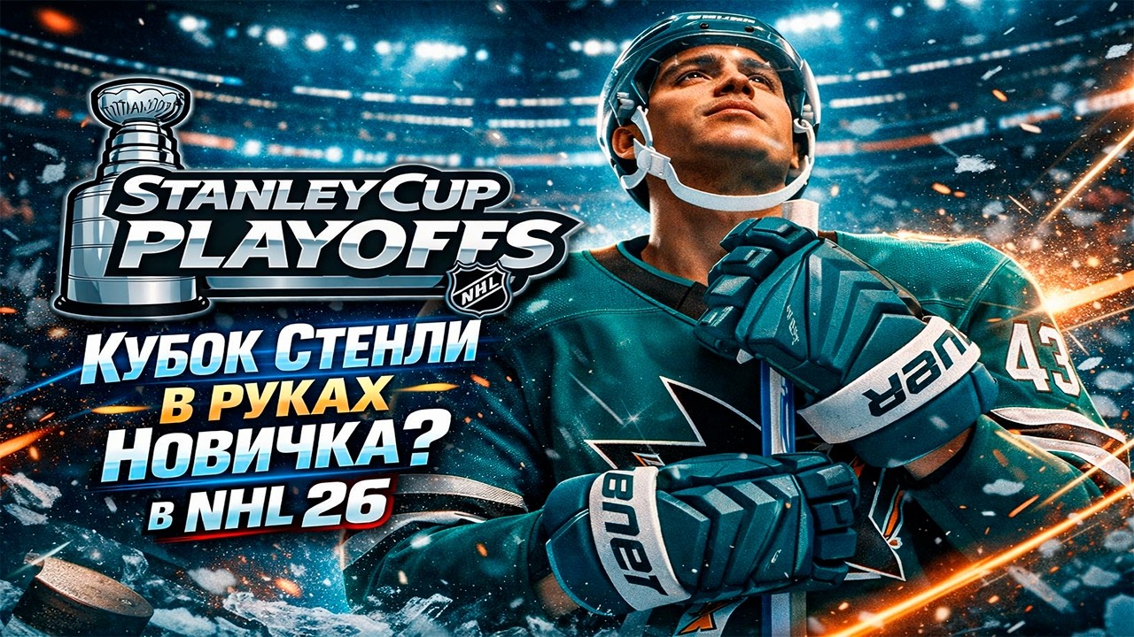 КУБОК СТЕНЛИ В РУКАХ МОЛОДОГО ТАЛАНТА | NHL 26 КАРЬЕРА ЗА ИГРОКА