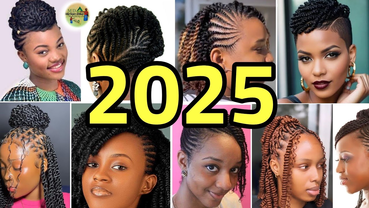 2025 Natural Hair Ideas For Black Women |Mini Twist Natural Hair Hairstyles.🔥🔥🔥