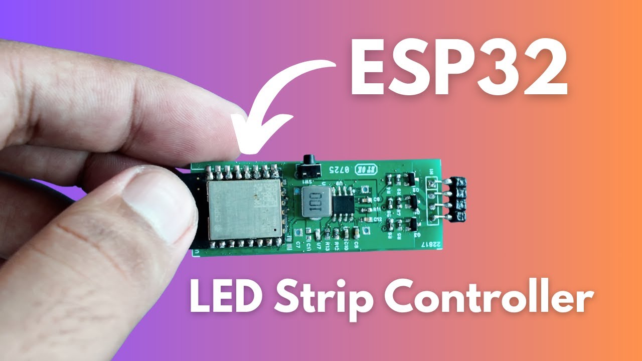 How to make RGB LED Strip Controller with ESP32-C3 | ESP8685