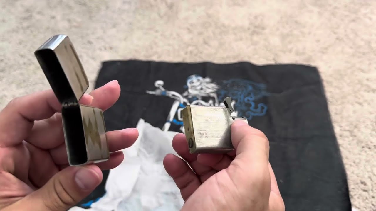 Old Zippo Mystery Unwrapping!