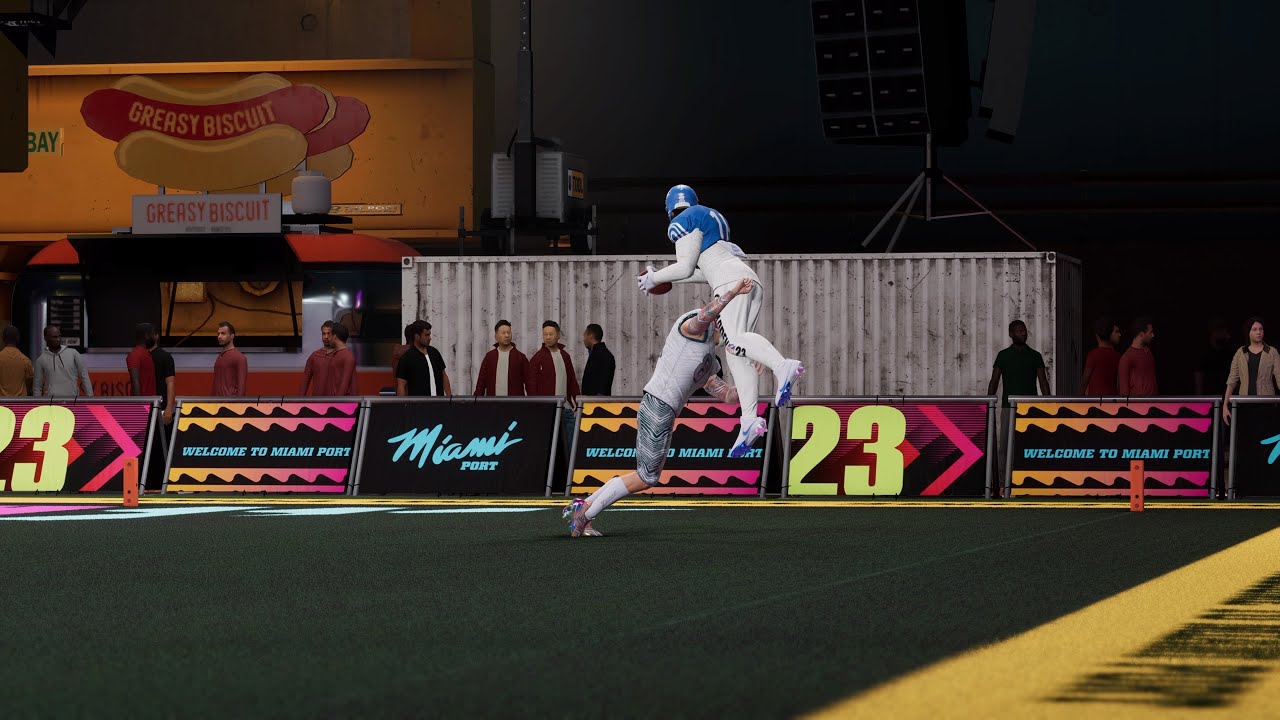 GREATEST WR VS DB GSME EVER?!? MADDEN 23 THE YARD