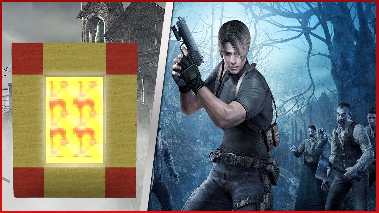 COMO FAZER UM PORTAL PARA O MUNDO DO RESIDENT EVIL - Minecraft