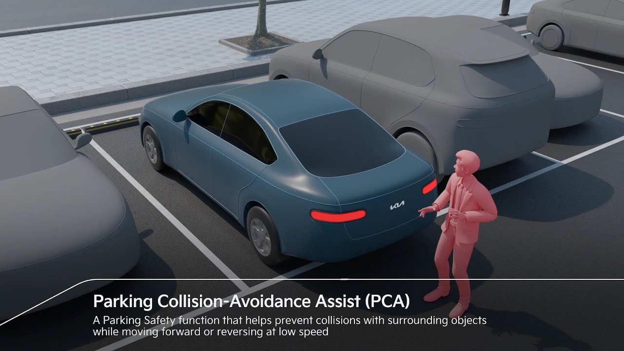 Parking Collision-avoidance Assist (PCA) | Kia