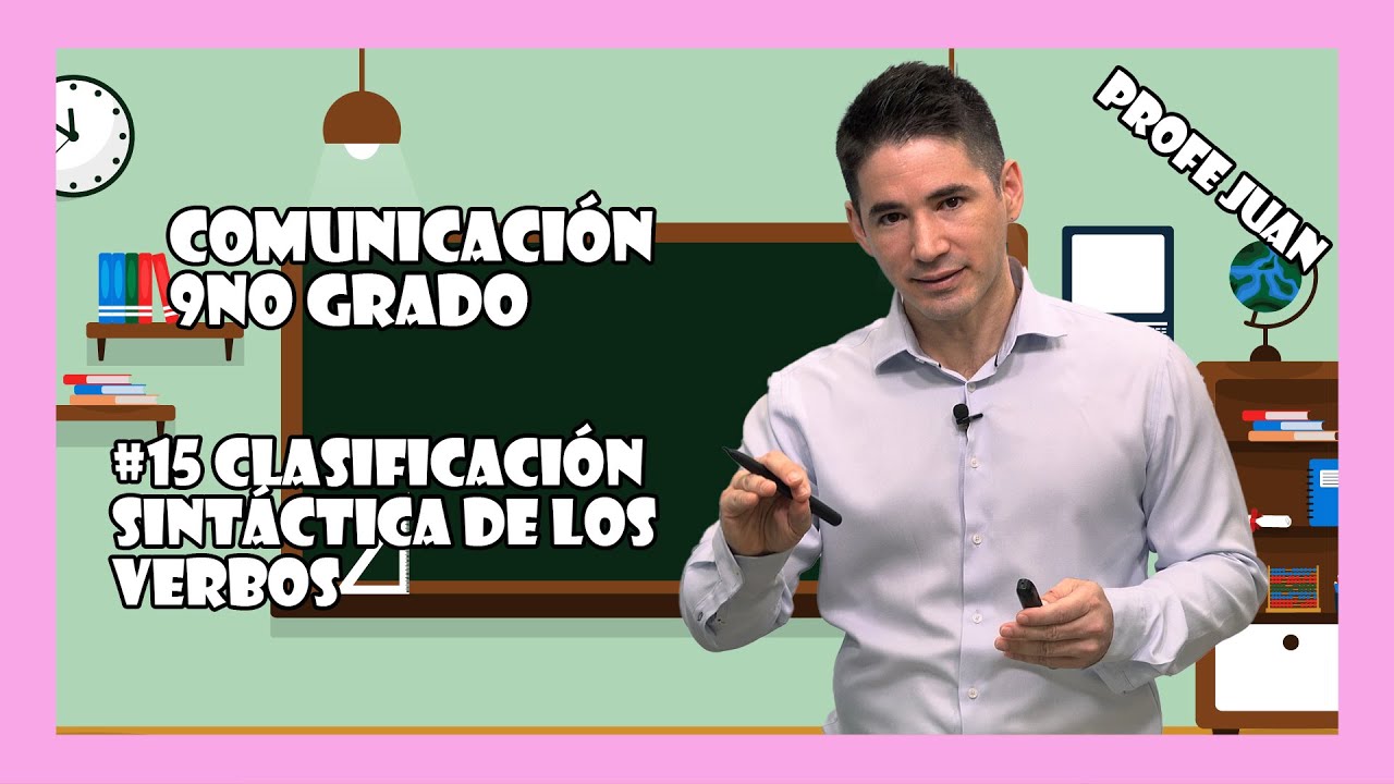 #15 Clasificación sintáctica de los verbos #Comunicación 9°