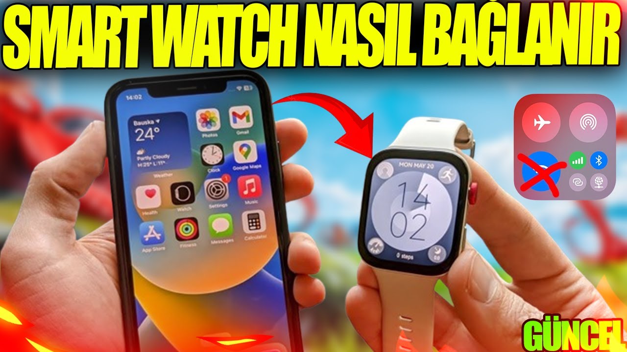 SMART WATCH AKILLI SAAT TELEFONA NASIL BAĞLANIR DETAYLI ANLATIM
