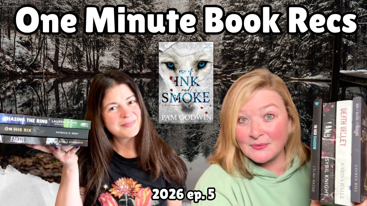 One Minute Book Recs & our first DNFs of 2026 - dark romance, Valentine's Day Novellas, Taboo, Mafia
