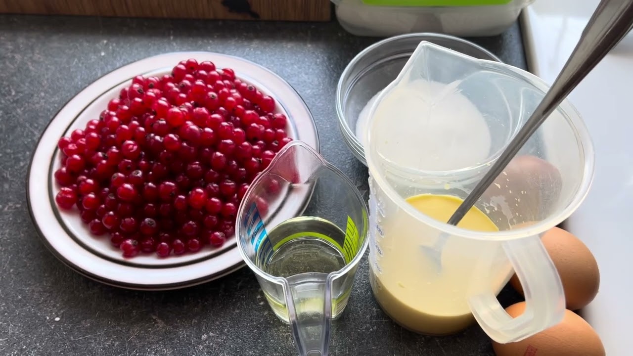 Ribisel _ Johannisbeer-K&auml;sekuchen. Lecker. Micha kocht.