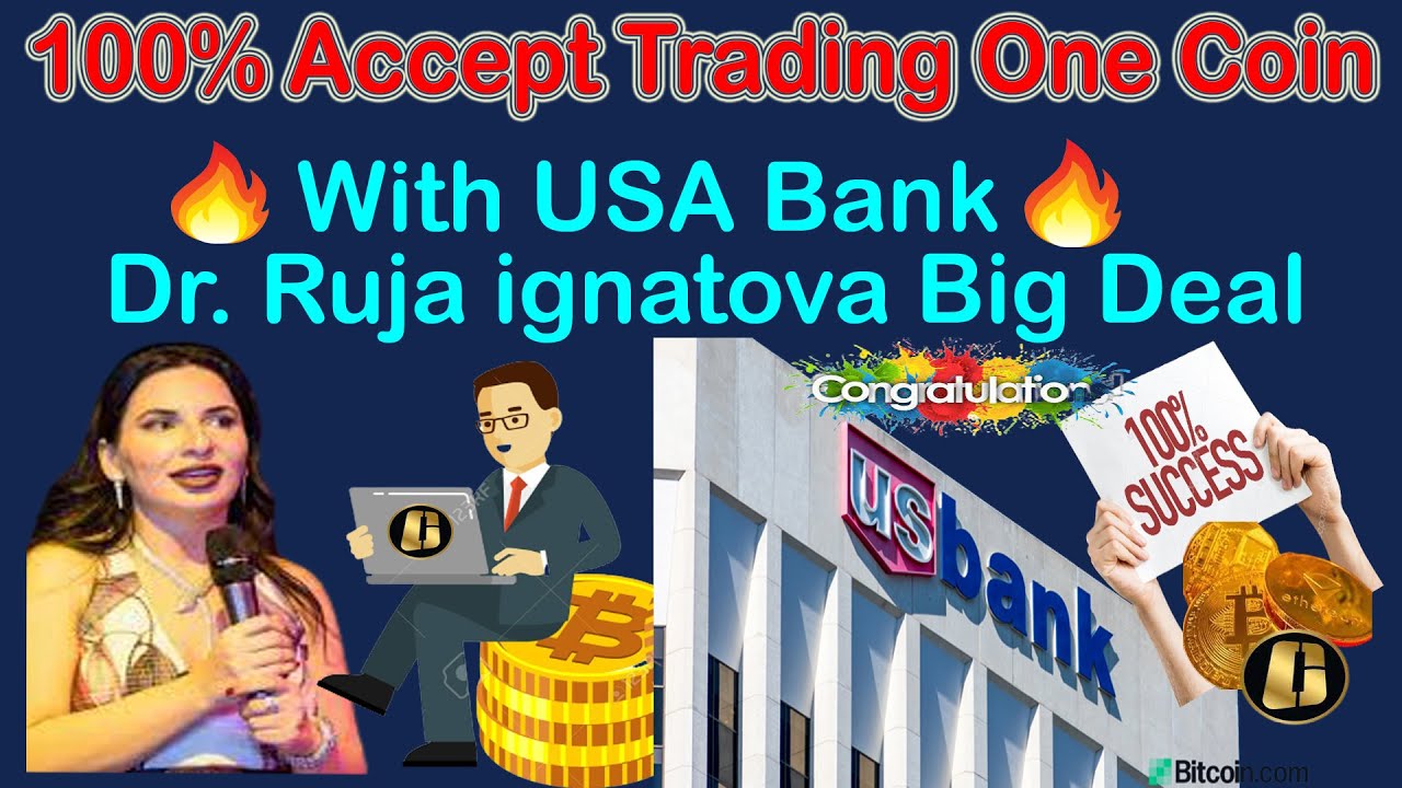 100% Accept Trading One Coin with US Bank Dr Ruja ignatova Big Deal |AK AUTOMATION TECHNOLOGIES