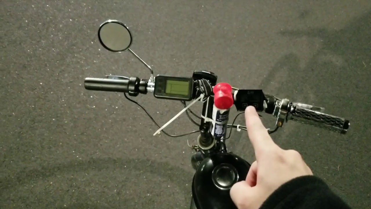 Hybrid AWD Motorized Bike