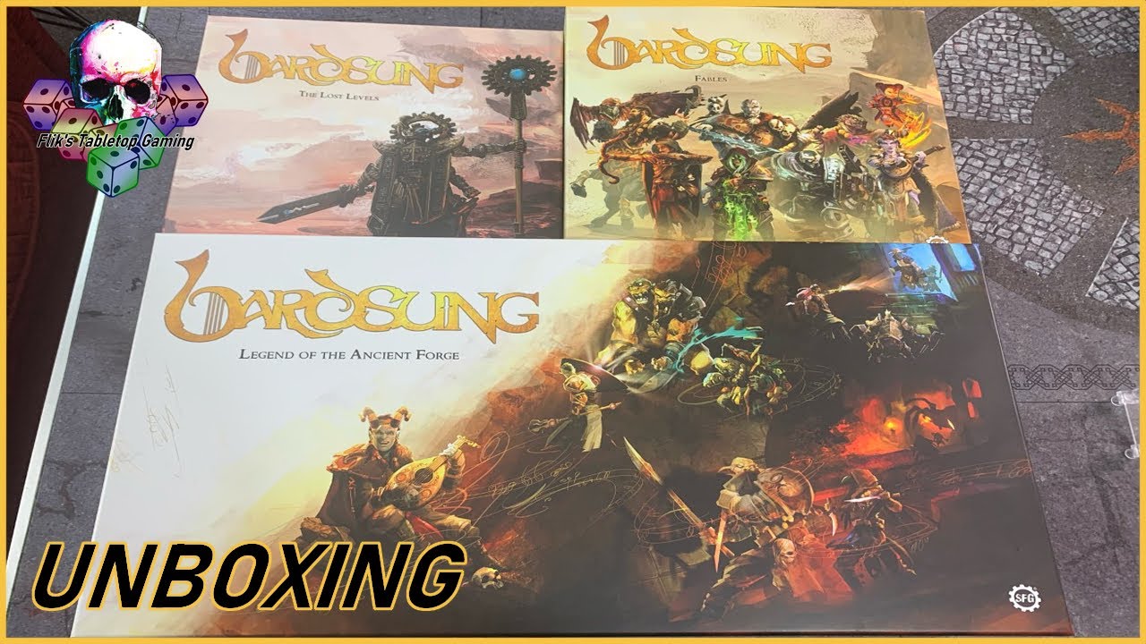 Unboxing Bardsung by Steamforged Games