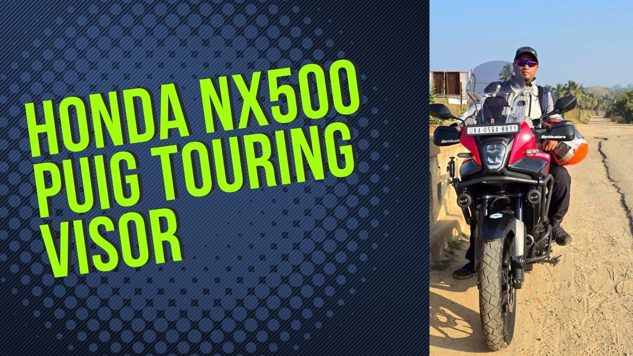 Лучший туристический ветрозащитный козырек для Honda NX500