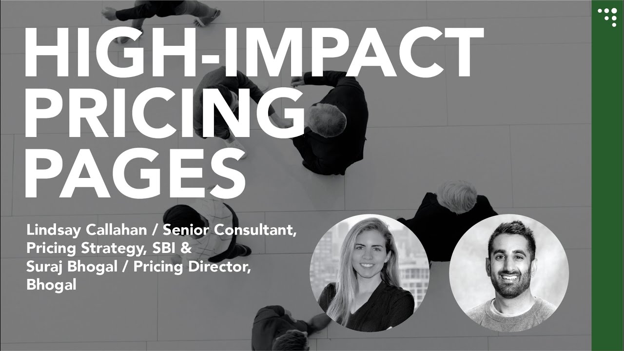 Adjusting Pricing and Packaging for Today's Buyer | SBI 2025 Spring Regional Summit
