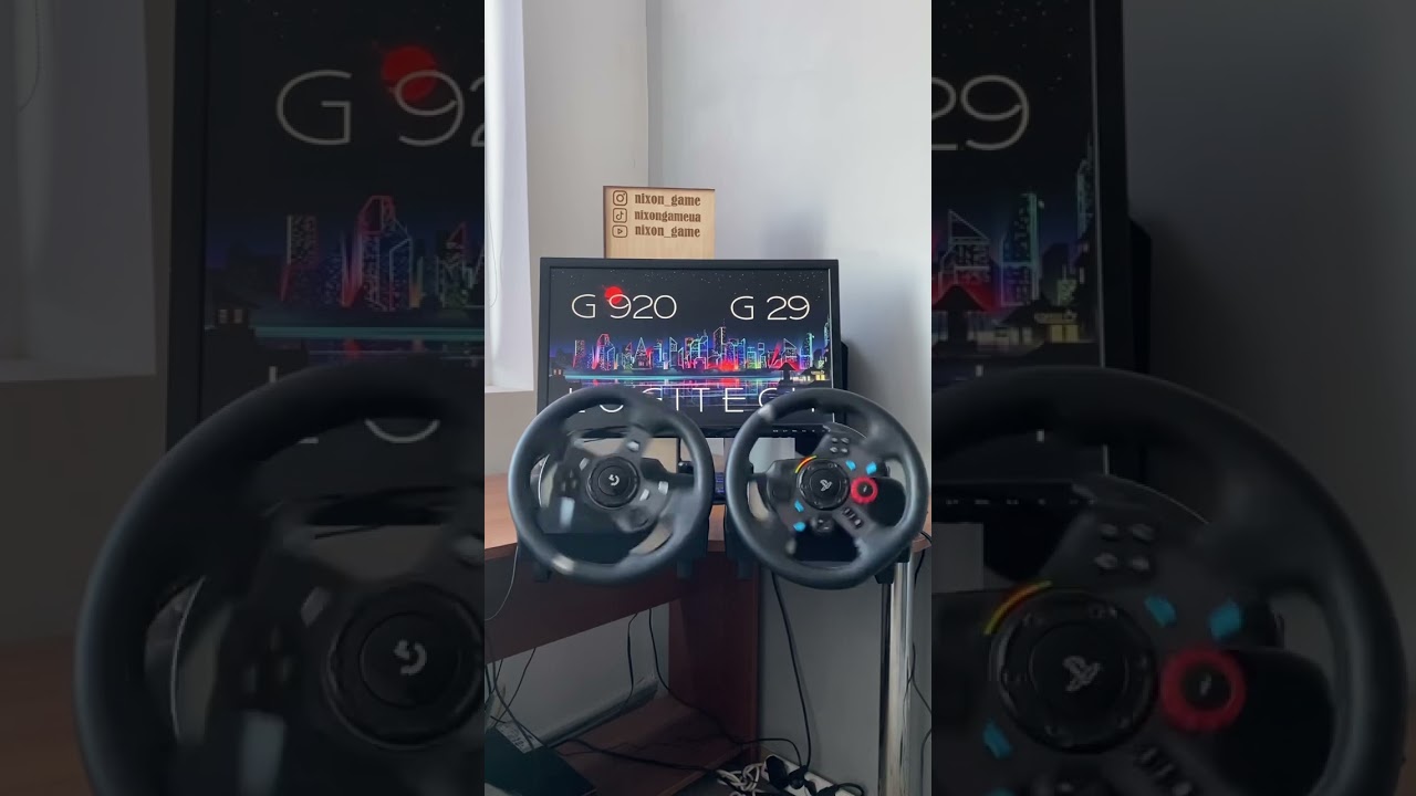 Logitech G920 VS Logitech G29  #shorts #g29 #g920