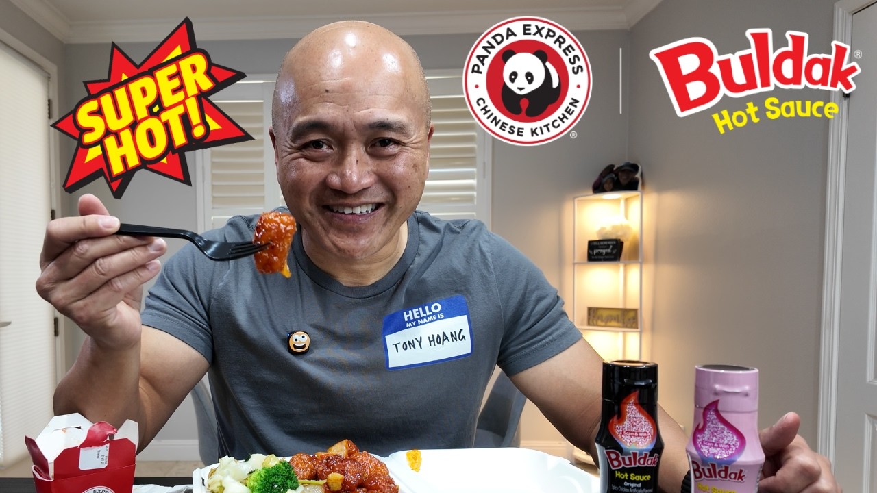 Trying Panda Express' New Buldak Dynamite Sweet and Sour Chicken
