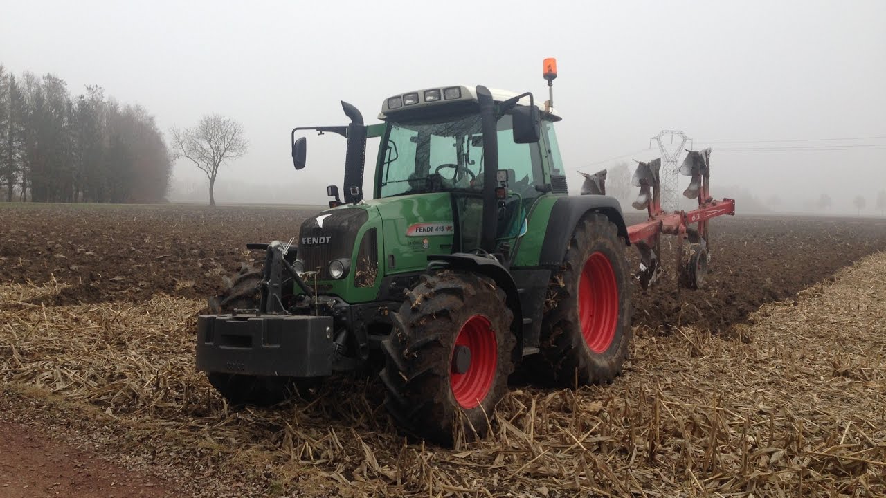 Fendt 415 au labour 2k16 /Ploughing with Fendt 415  2016