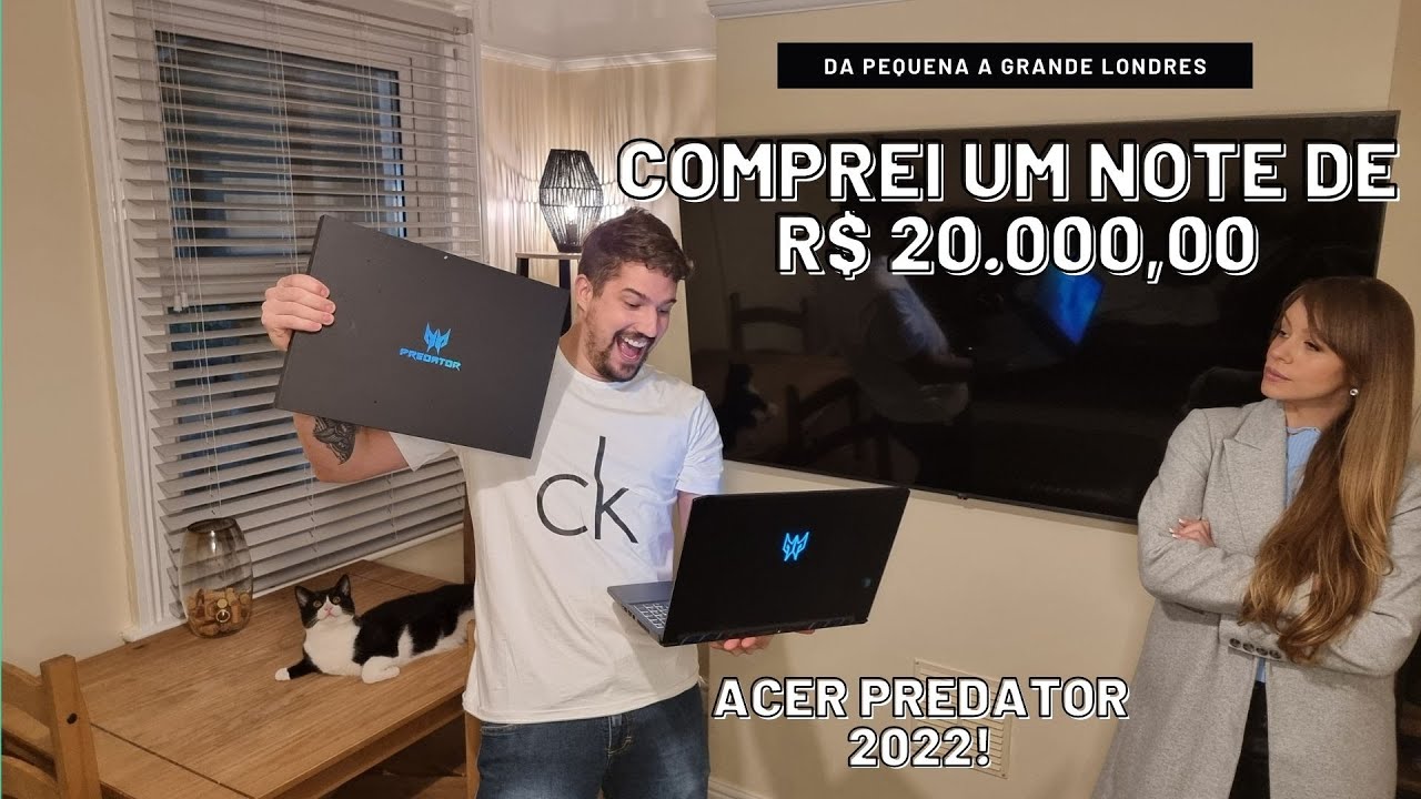 ACER PREDATOR 2022 HELIOS / TRITON 300 + RTX 3070 + i7-11800H (MINHA OPNIÃO APÓS 6 MESES)
