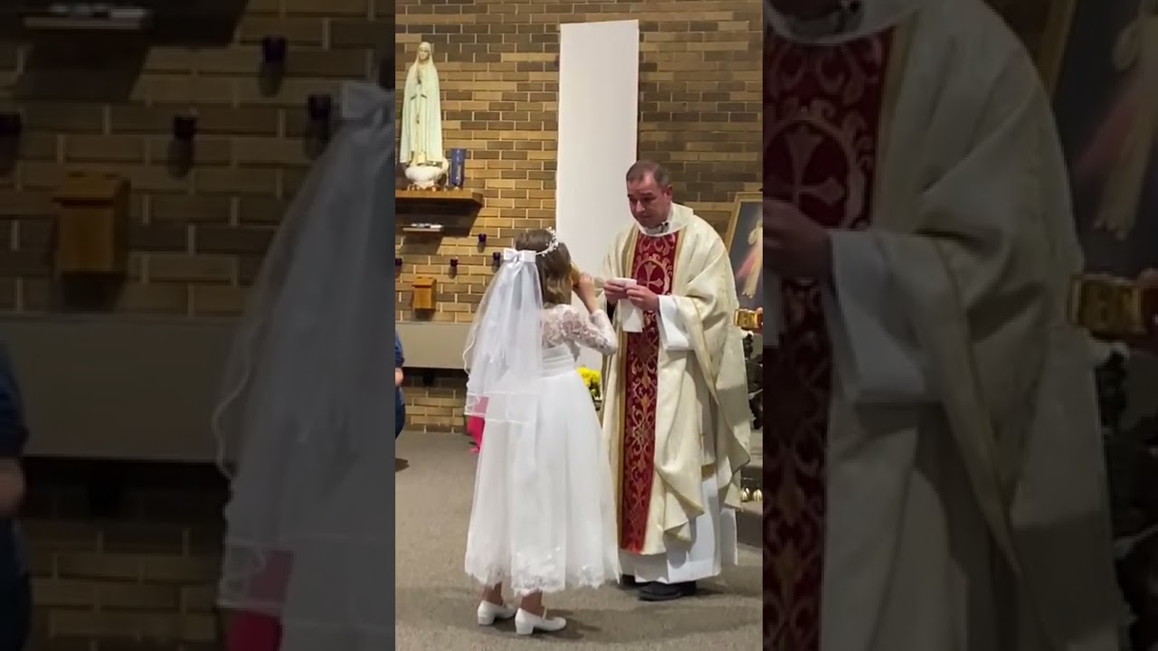 South Dakota girl's viral first communion