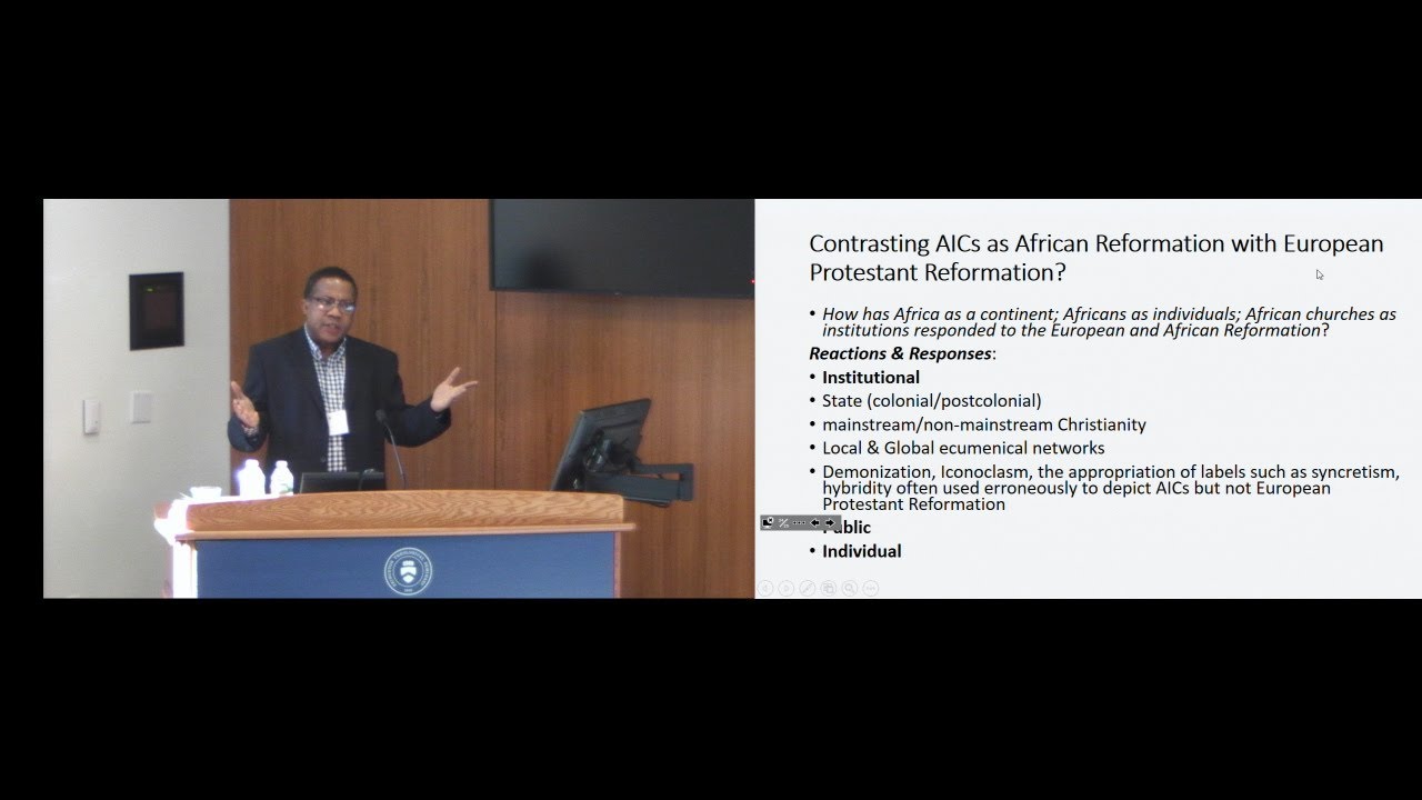 African Christians and the Reformations Workshop Introduction | Dr. Afe Adogame