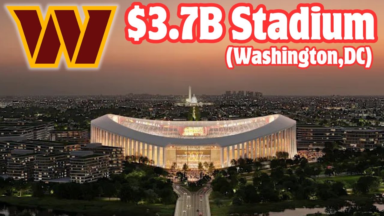 Commanders *NEW* $3.7B Stadium Renderings Revealed