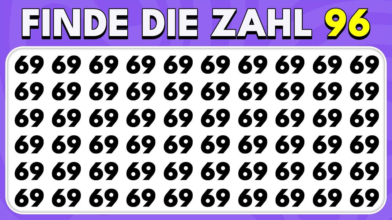 Finde das falsche Emoji - Teste deine Beobachtungsfähigkeiten - Denksportaufgabe 🧠👁️🔢