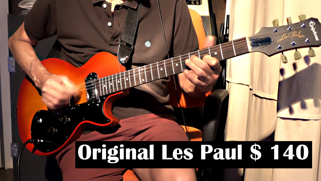 Review Epiphone Les Paul SL-HCS upgrade /original Les Paul for less than $ 140
